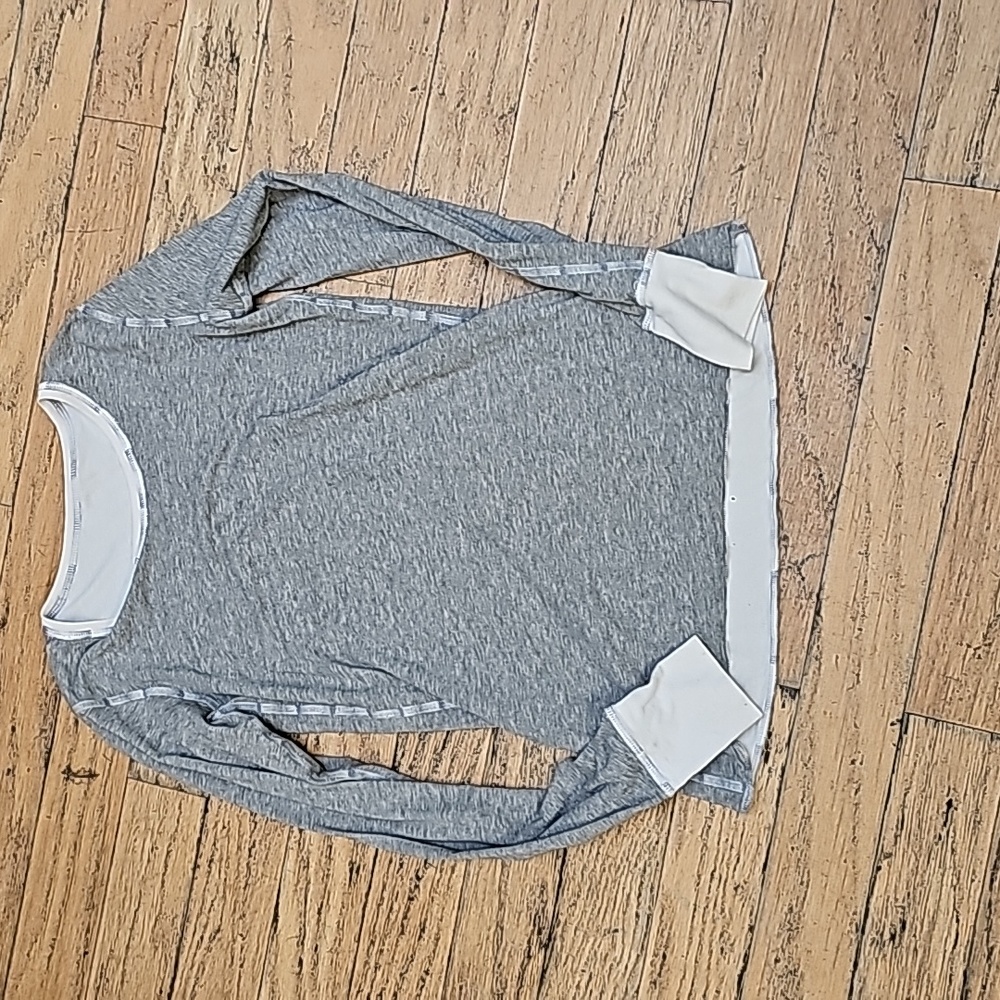 Lululemon Long Sleeve Reversible Top Yoga Run